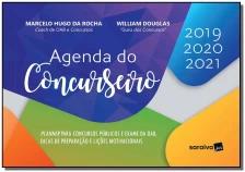 Agenda do concurseiro - 1ª edição de 2019